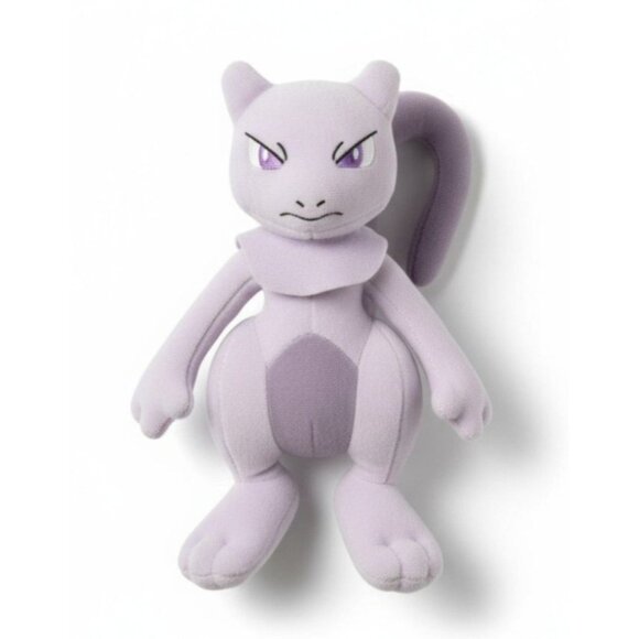 Pokemon #150 MEWTWO Plush HASBRO 1998 Nintendo STUFFED ANIMAL Toy 6" vintage N6 - Picture 1 of 6